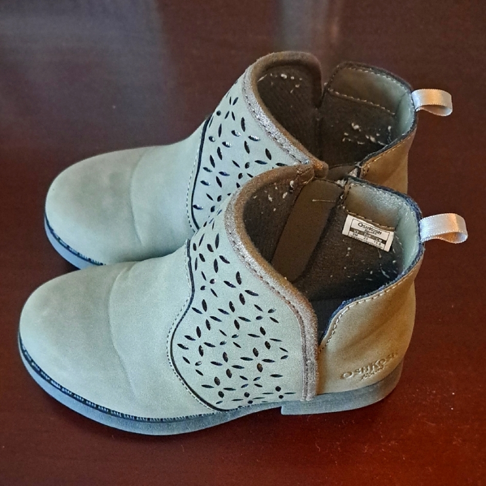 Kids' Taupe Ankle Boots